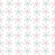 Pink and Green Flowered Immunity Paper