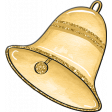 A Savior is Born Christmas Bell