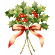 Antique Christmas: Holly Berries