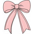 Pink Ribbon Bow