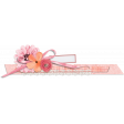 Flowers and Bows Pink & Peach Cluster (Shadowed)
