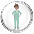 Doctor / Nurse Button