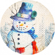 Snowman Button