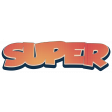 Super Hero Word Art Super