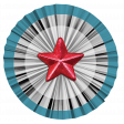 Super Hero Paper Rosette 2