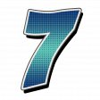 Super Hero Number Color 7
