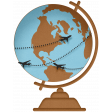 Around The World Globe
