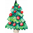 Watercolor Christmas Tree