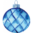 Watercolor Christmas Ornament 02