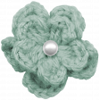 Crochet Flower Green