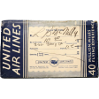 Old airline ticket