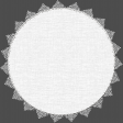 White Lace Linen Mat