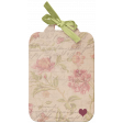 Floral Tag with Bow