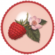 Berry Garden Glass Brad 1