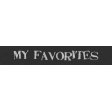 Mix and Match - My Favorites Word Strip