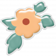 Bohemian Breeze - Flower Sticker 02