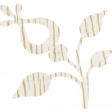 Our House Collab Word Art - Wood Pattern Floral Shape