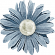 Our House - Light Blue Flower