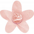 Birthday Wishes - Pink Paper Flower