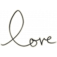 Kitty Word Art - Love Wordart