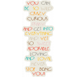 Kitty Wordart - Never Stop Being You