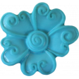 Button Mix Set 01 - Button # 01 - Teal Flower