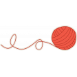Furry Friends - Kitty - Yarn Sticker