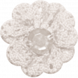 Jane - White Crocheted Flower