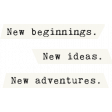 The Best Is Yet To Come 2017 - New Beginnings Word Art
