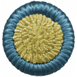 The Best Is Yet To Come 2017 - Fabric Button 