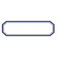 Pocket Basics 2 Label - Layered Template - Rectangle Medium - Cut Corners