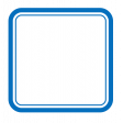Pocket Basics 2 Label - Layered Template - Square Rounded Corners 