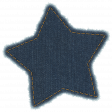 Cozy Kitchen Stitched Denim Star