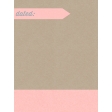 Cozy Kitchen - Date Label 3x4 Journal Card