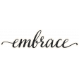 Already There - Word Art - Embrace