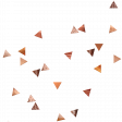 Already There - Copper Confetti Scatter - Large Triangles