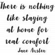 Autumn Day Word Art - Comfort (Quote)