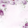 Floral border paper