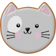 Kitty Gingerbread Cookie 01