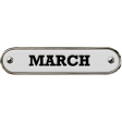 March sign