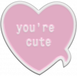 Valentine Speech Bubble 3