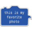 Camera speech bubble 1