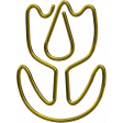 Flower paperclip