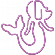 Mermaid paperclip