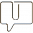 Medium size speech bubble paperclip
