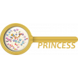 Princess Key Tag