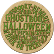 Halloween Wooden Coin 1