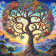 Fantasy Tree Background 1