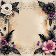 Floral Bordered Background 1