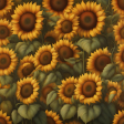 Sunflower Pattern Background